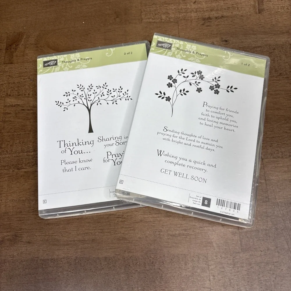 Stampin' Up! Thoughts & Prayers Stamp Set 127805 Cling
